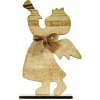 DECOLED Vianočný drevený anjel, 10x20 cm DECOLED Vianočný drevený anjel, 10x20 cm