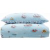 Modré bavlnené detské obliečky do postieľky 120x150 cm Pirates – Belle & Boo Modré bavlnené detské obliečky do postieľky 120x150 cm Pirates – Belle & Boo