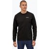 Pánske trekingové tričko s dlhým rukávom Patagonia P-6 Logo Responsibili black Pánske trekingové tričko s dlhým rukávom Patagonia P-6 Logo Responsibili black