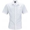 James & Nicholson Pánska košeľa s krátkym rukávom JN644 Bílá