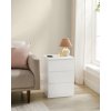 VASAGLE Nočný stolík s zásuvkou 40 x 59 x 35 cm biela VASAGLE Nočný stolík s zásuvkou 40 x 59 x 35 cm biela