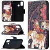 Peňaženkové kožené puzdro na Honor 9X Lite - Flower Elephant Peňaženkové kožené puzdro na Honor 9X Lite - Flower Elephant