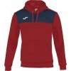Joma mikina WINNER hoodie sweatshirt red-dark navy