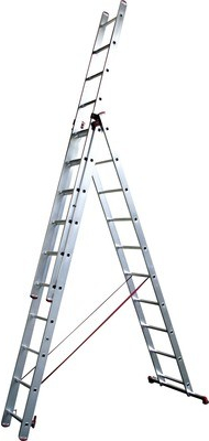 Alve rebrík 3x10 priečok typ 6610