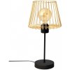 Helam | Stolná lampa TORRI 1xE27/15W/230V zlatá/čierna | HE1570 Helam | Stolná lampa TORRI 1xE27/15W/230V zlatá/čierna | HE1570