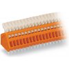 WAGO 233-536 pružinová svorka 0.50 mm² Pólov 36 oranžová 40 ks; 233-536 WAGO 233-536 pružinová svorka 0.50 mm² Pólov 36 oranžová 40 ks; 233-536