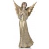 ANJEL POLYRES 15,5x10x30CM ZLATÝ ANJEL POLYRES 15,5x10x30CM ZLATÝ