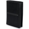 Alessandro Paoli K42 Pánska kožená peňaženka RFID čierna