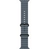 Apple Watch 49 mm oceľovo modrý Oceánsky remienok – vyhotovenie z čierneho titánu MGCJ4ZM/A