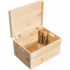 Kesper 69601 Úložný box s výklopným vekom borovica 39 x 29 x 23 cm, L