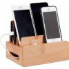 Bambusová nabíjacia stanica a organizér káblov Relaxdays (RD10022191) Bambusová nabíjacia stanica a organizér káblov Relaxdays (RD10022191)