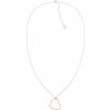 Tommy Hilfiger Slušivý bicolor náhrdelník so srdiečkom minimal hearts 2780759