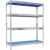 AR Shelving Horeca Regál na potraviny, 180 × 150 × 50 cm, nosnosť police: 175 kg, TH18402K/10-37ALG00 AR Shelving Horeca Regál na potraviny, 180 × 150 × 50 cm, nosnosť police: 175 kg, TH18402K/10-37ALG00