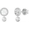Náušnice GUESS Tiny Pearly JUBE05517JWRHT/U Náušnice GUESS Tiny Pearly JUBE05517JWRHT/U