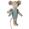 Maileg Myška malá sestra Anjelik Mint Maileg Myška malá sestra Anjelik Mint