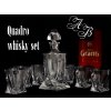 Atelier - Petr Vydra Quadro whisky set- 7 kusov s monogramom Atelier - Petr Vydra Quadro whisky set- 7 kusov s monogramom