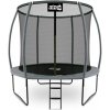Aga SPORT EXCLUSIVE Trampolína 250 cm Šedá + ochranná sieť + rebrík Aga SPORT EXCLUSIVE Trampolína 250 cm Šedá + ochranná sieť + rebrík