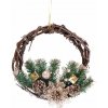 MagicHome Vianoce Veniec MagicHome Vianoce, prírodný, závesný, 30 cm MagicHome Vianoce Veniec MagicHome Vianoce, prírodný, závesný, 30 cm