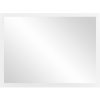 LED zrkadlo obdĺžnikové 80x60 cm, horizontálne, vstavaný vypínač, bez okraja, 4000 LED zrkadlo obdĺžnikové 80x60 cm, horizontálne, vstavaný vypínač, bez okraja, 4000
