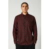 FOX Reeves Ls Woven, Black/Red - XXL FOX Reeves Ls Woven, Black/Red - XXL