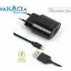 Nabíjačka sieťová FIXED s odnímateľným Lightning káblom, 2,4A, čierna Nabíjačka sieťová FIXED s odnímateľným Lightning káblom, 2,4A, čierna