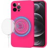 Techsuit SoftFlex MagSafe kryt na iPhone 12 Pro – sýto ružový Techsuit SoftFlex MagSafe kryt na iPhone 12 Pro – sýto ružový