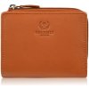Paolo Peruzzi Malá kožená dámska peňaženka s RFID | oranžová SL-06-OR Paolo Peruzzi Malá kožená dámska peňaženka s RFID | oranžová SL-06-OR