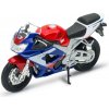 Welly Motocykl Honda CBR900RR Fireblade 1:18 modročervená Welly Motocykl Honda CBR900RR Fireblade 1:18 modročervená
