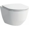 Laufen PRO Závesné WC + sedadlo Slim, SlowClose, Rimless, biela Laufen PRO Závesné WC + sedadlo Slim, SlowClose, Rimless, biela
