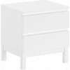 Biely detský nočný stolík Eva – Vipack Biely detský nočný stolík Eva – Vipack