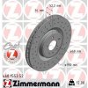 Brzdový kotúč ZIMMERMANN 460.1553.52 Brzdový kotúč ZIMMERMANN 460.1553.52