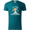 Im not lost - geocaching - Tričko z organickej bavlny - XL ( Petrolejová ) Im not lost - geocaching - Tričko z organickej bavlny - XL ( Petrolejová )