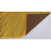 Umelá kožušina, žltá, vlas 60 mm, metráž (vlas 60 mm / šírka 150) Umelá kožušina, žltá, vlas 60 mm, metráž (vlas 60 mm / šírka 150)