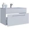 VCM VCM 2-dielna umývadlová skrinka Badinos 1 zásuvka 80 cm, biela VCM VCM 2-dielna umývadlová skrinka Badinos 1 zásuvka 80 cm, biela