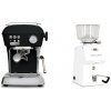 Ascaso Dream ONE, Dark Black + Ascaso H64, white Ascaso Dream ONE, Dark Black + Ascaso H64, white