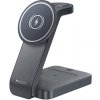 Yesido - Wireless Charging Station (DS26) magnetická bezdrôtová nabíjacia stanica pre telefón, hodinky a slúchadlá, skladacia, stojan, nočné svetlo, 15 W – sivá Yesido - Wireless Charging Station (DS26) magnetická bezdrôtová nabíjacia stanica pre telefón, hodinky a slúchadlá, skladacia, stojan, nočné svetlo, 15 W – sivá