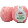 Himalaya příze DeLuxe Bamboo 124-08 korálově růžová Himalaya příze DeLuxe Bamboo 124-08 korálově růžová