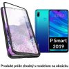 Luxria Double Glass Magnetic - Čierne presklené magnetické púzdro pre Huawei pre Huawei: P Smart 2019 Luxria Double Glass Magnetic - Čierne presklené magnetické púzdro pre Huawei pre Huawei: P Smart 2019