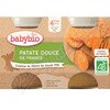 BABYBIO sladké brambory 4m+ 2x130g BABYBIO sladké brambory 4m+ 2x130g