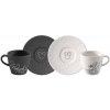 Villeroy & Boch Sada espresso šálok s podšálkami Manufacture Rock Mickey Mouse 4 ks