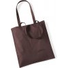 Westford Mill Taška Bag for Life W101, bavlněná, 10l COT50010114099-chocolate UNI Čokoládová Westford Mill Taška Bag for Life W101, bavlněná, 10l COT50010114099-chocolate UNI Čokoládová