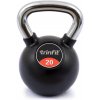 TRINFIT Kettlebell kov / guma s chrom madlem PREMIUM 20 kg TRINFIT Kettlebell kov / guma s chrom madlem PREMIUM 20 kg