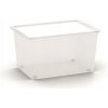 Box s vekom KIS C-box XL, 50 lit., priesvitný, 39x55x31 cm Box s vekom KIS C-box XL, 50 lit., priesvitný, 39x55x31 cm