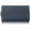 Paolo Peruzzi Dámska veľká kožená peňaženka | tmavomodrá T-138-NV Paolo Peruzzi Dámska veľká kožená peňaženka | tmavomodrá T-138-NV
