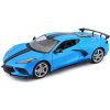 MAISTO 2020 Chevrolet Corvette Stingray Coupe (High Wing) modrá 1:18 MAISTO 2020 Chevrolet Corvette Stingray Coupe (High Wing) modrá 1:18