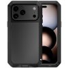 AppleKing extra odolné puzdro proti nárazu, vode a prachu pre iPhone 17 Pro Max - čierne AppleKing extra odolné puzdro proti nárazu, vode a prachu pre iPhone 17 Pro Max - čierne