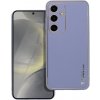 Plastové puzdro na Samsung Galaxy S24 5G S921 Leather modré Plastové puzdro na Samsung Galaxy S24 5G S921 Leather modré