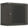 Lanberg závesná racková skriňa 19'' 9U 540X350 čierna presklené dvere Lanberg závesná racková skriňa 19'' 9U 540X350 čierna presklené dvere