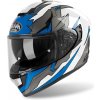 Moto prilba Airoh ST 501 Bionic biela/modrá XL (61-62) Moto prilba Airoh ST 501 Bionic biela/modrá XL (61-62)