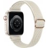 AppleKing nylonový tenký remienok s posuvnou prackou pre Apple Watch 42mm / 41mm / 40mm / 38mm - krémový - možnosť vrátiť tovar ZADARMO do 30tich dní AppleKing nylonový tenký remienok s posuvnou prackou pre Apple Watch 42mm / 41mm / 40mm / 38mm - krémový - možnosť vrátiť tovar ZADARMO do 30tich dní